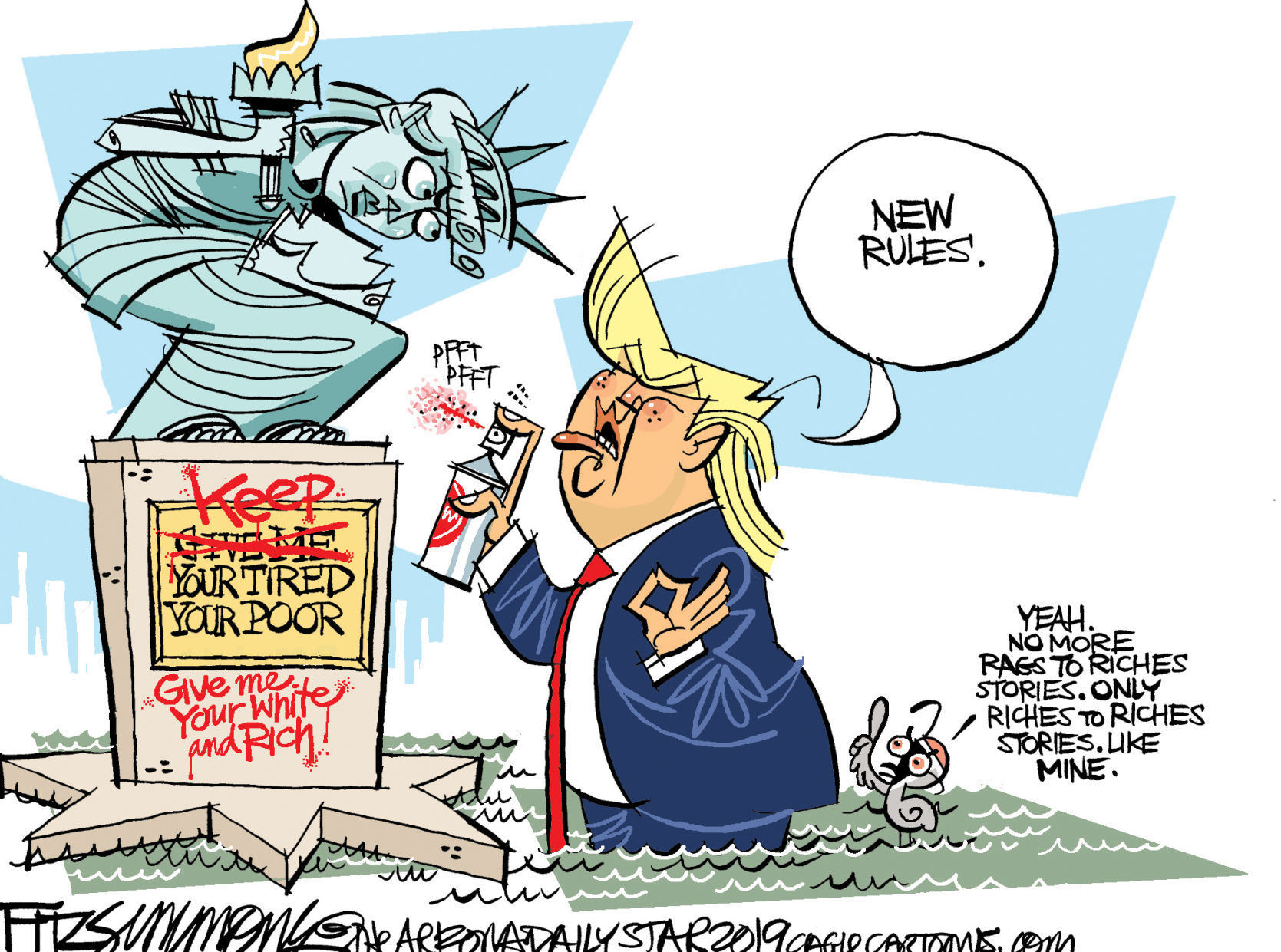 Daily Fitz Cartoon: New Rules